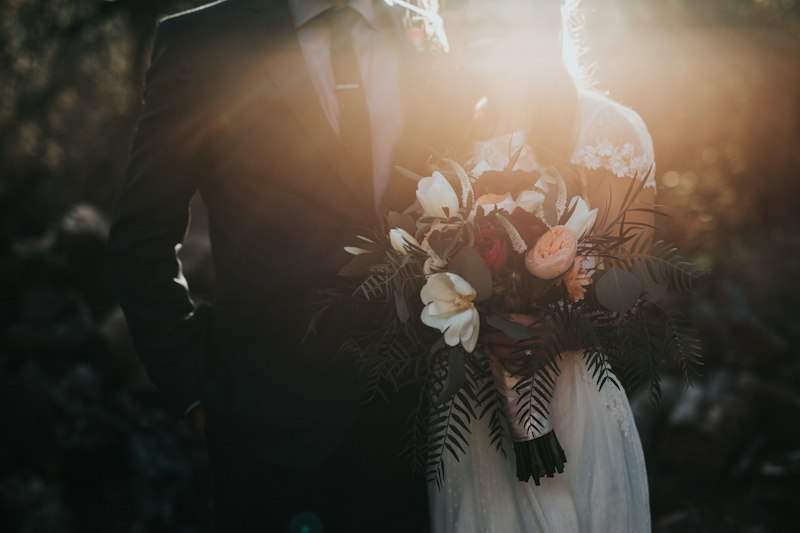 Casamiento al atardecer